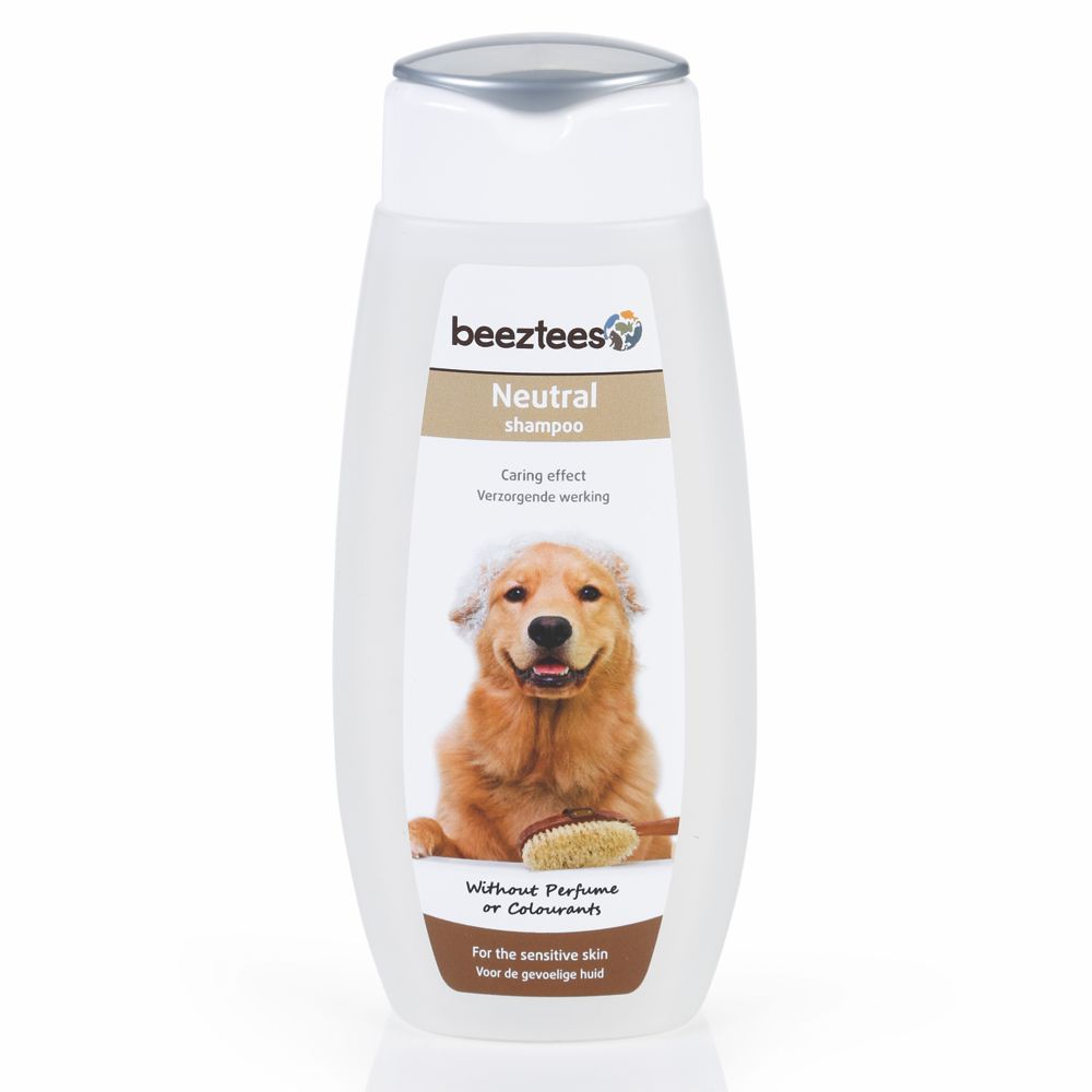 Beeztees Neutral Shampoo - ohne Parfüm & Farbstoffe - Hundeshampoo - 300 ml