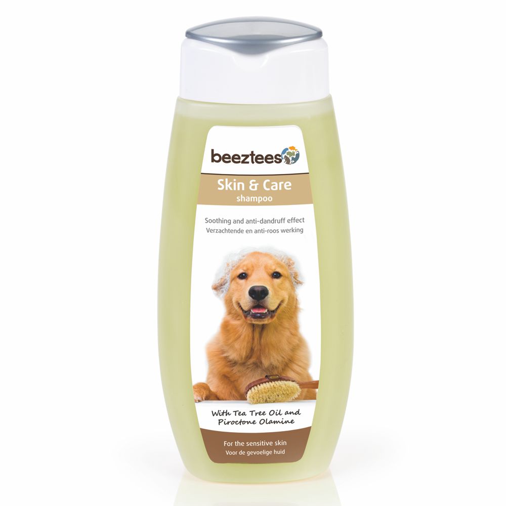 Beeztees Skin & Care Shampoo - mit Teebaumöl+Pirocton Olamin - Hundeshampoo - 30