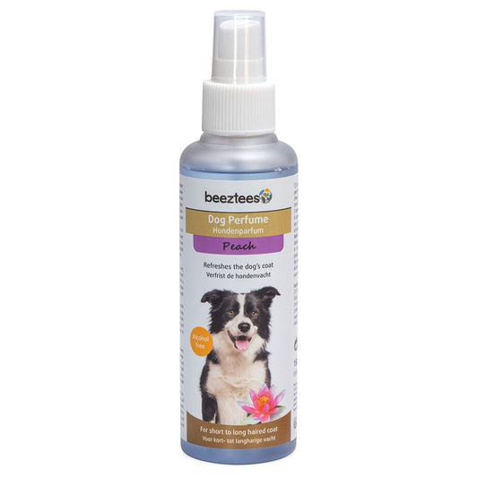Beeztees Hundeparfüm - Pfirsich Duft - Parfum für Hunde - Duftspray - 150 ml