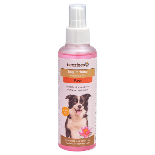 Beeztees Hundeparfüm - Rose Duft - Parfum für Hunde - Duftspray - 150 ml