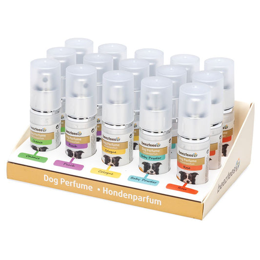 Beeztees Hundeparfüm - 5 verschiedene Düfte - Parfum für Hunde - Duftspray - 9 ml