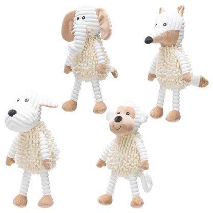 Beeztees ECO friendly Plüsch-Hundespielzeug - Welpenspielzeug - Plüschspielzeug