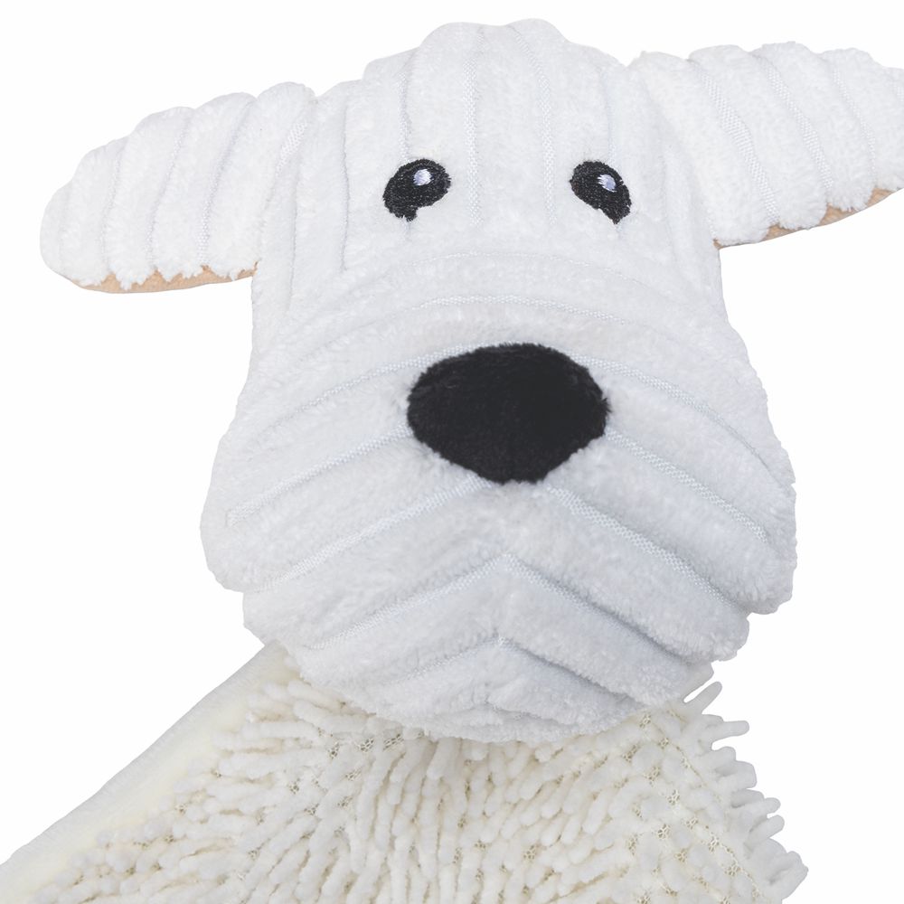 Beeztees ECO Plüsch-Schmusetuch - Hundespielzeug - Welpenspielzeug - Kuscheltuch