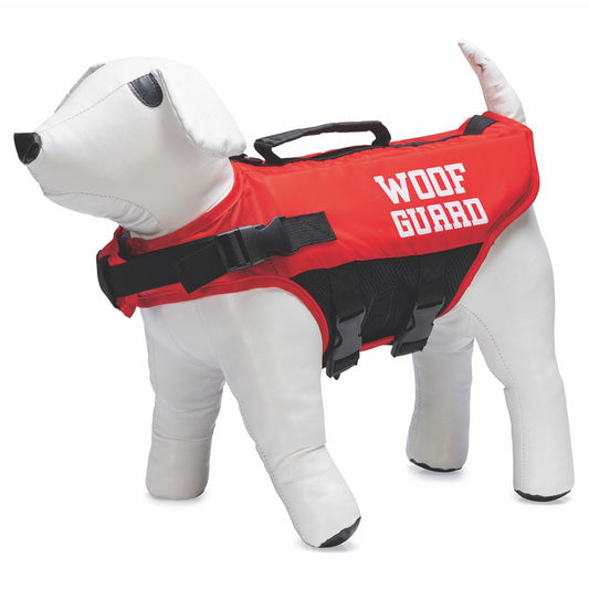 Beeztees Rettungsweste für Hunde - rot - 28-40 cm - Schwimmhilfe - Schwimmweste