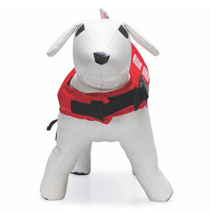 Beeztees Rettungsweste für Hunde - rot - 28-40 cm - Schwimmhilfe - Schwimmweste