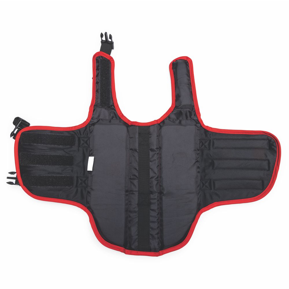 Beeztees Rettungsweste für Hunde - rot - 28-40 cm - Schwimmhilfe - Schwimmweste