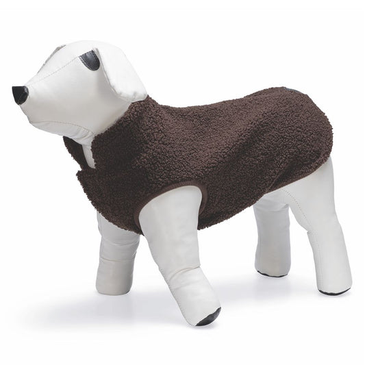 Designed by Lotte Hundepullover MADELEINE - braun Hundejacke Hundemantel Sweater