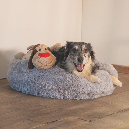 Beeztees Plüsch-Hundespielzeug KNUFFEL - 25 cm - Kuschelhunde Plüschspielzeug