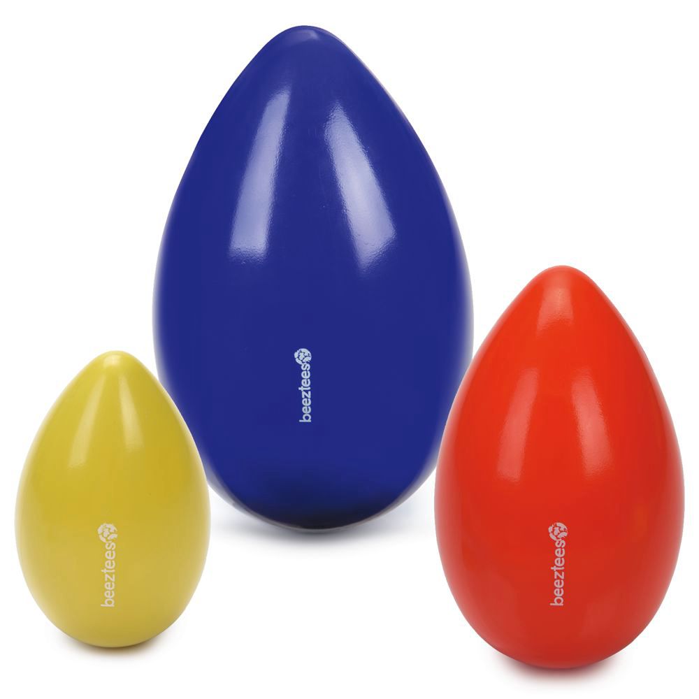 Beeztees Treibei für Hunde - FUNNY EGGY - Spielei - Treibball - Hundespielzeug