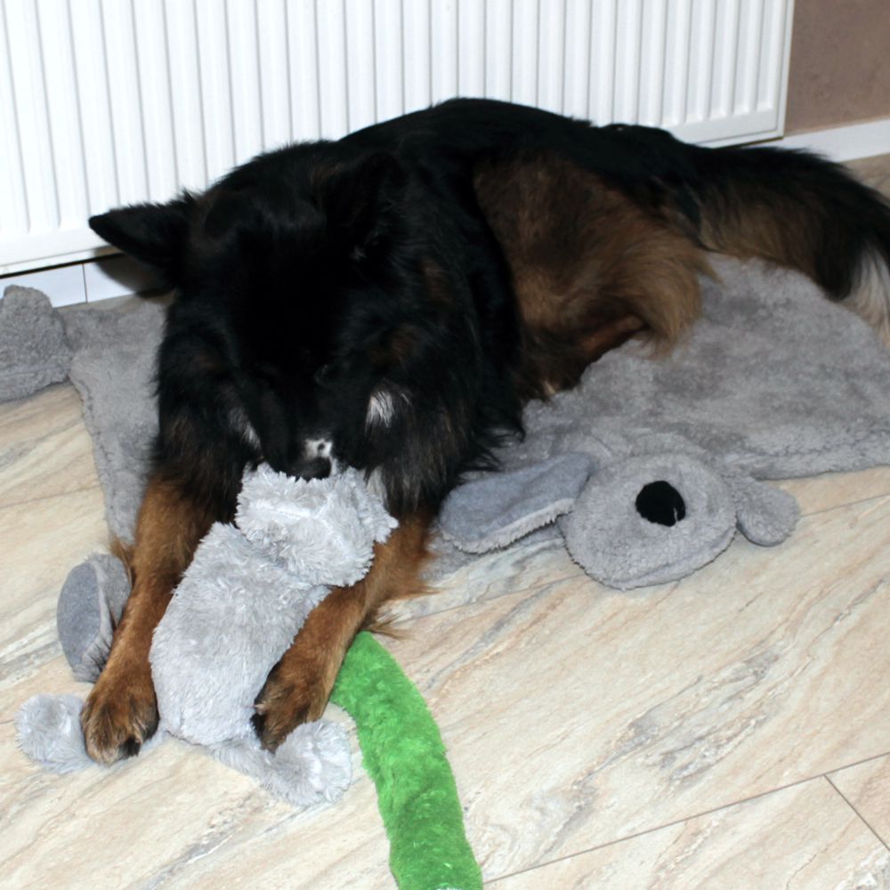 Beeztees Plüsch-Hundespielzeug - 40 cm - Kuscheltier Plüschtier ohne Squeaker