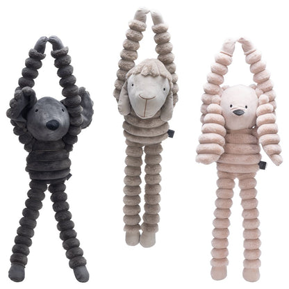Designed by Lotte REZA SWING Maus/Schaf/Hase - 62 cm - XL Hundespielzeug - Kuscheltier