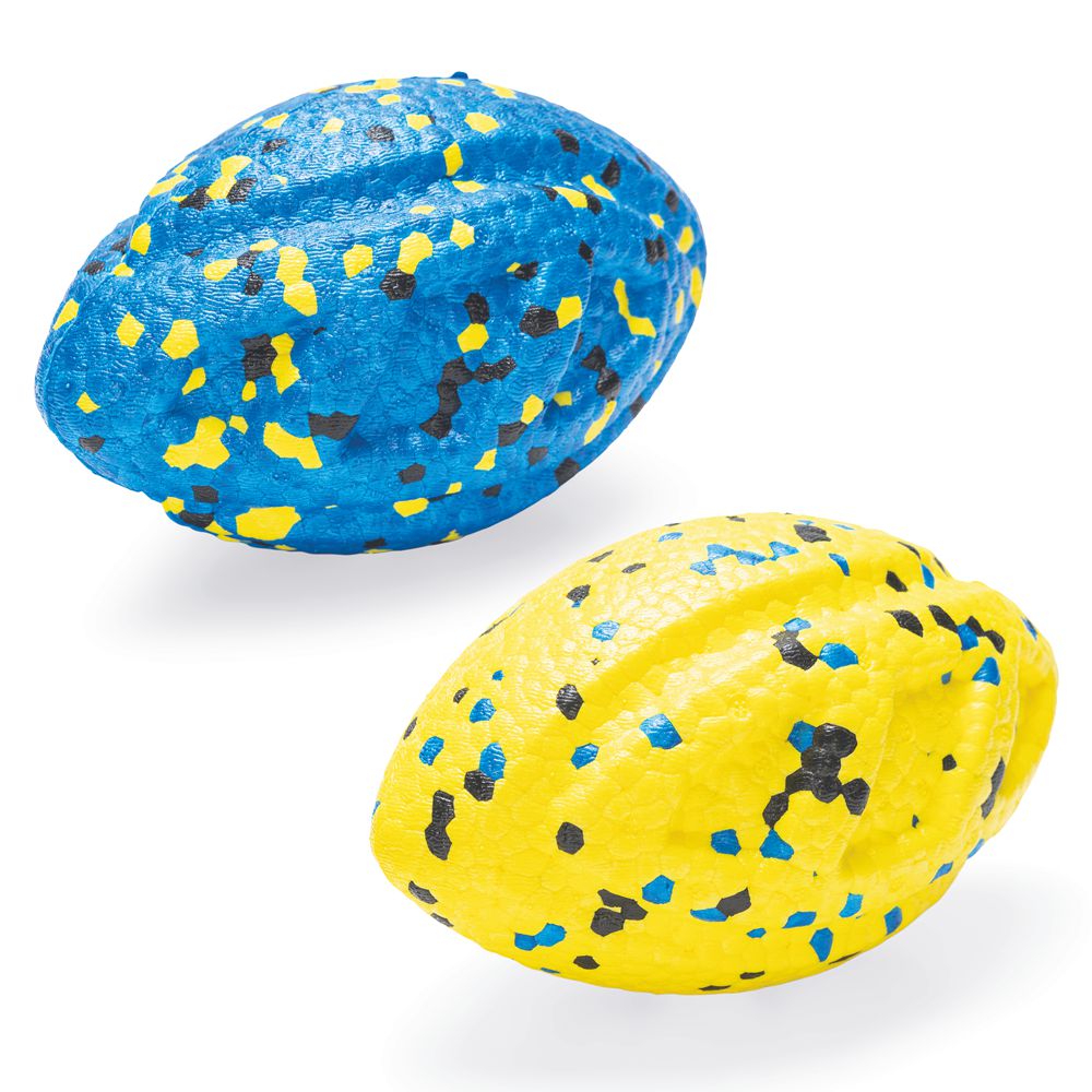 Beeztees Fetch Ball FOOTBALL - Wasserspielzeug Apportierspielzeug Hundespielzeug