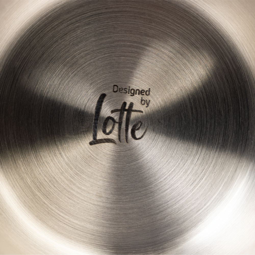 Designed by Lotte Edelstahl Hundenapf NOAR - bronze/schwarz/gold - Futternapf Wassernapf