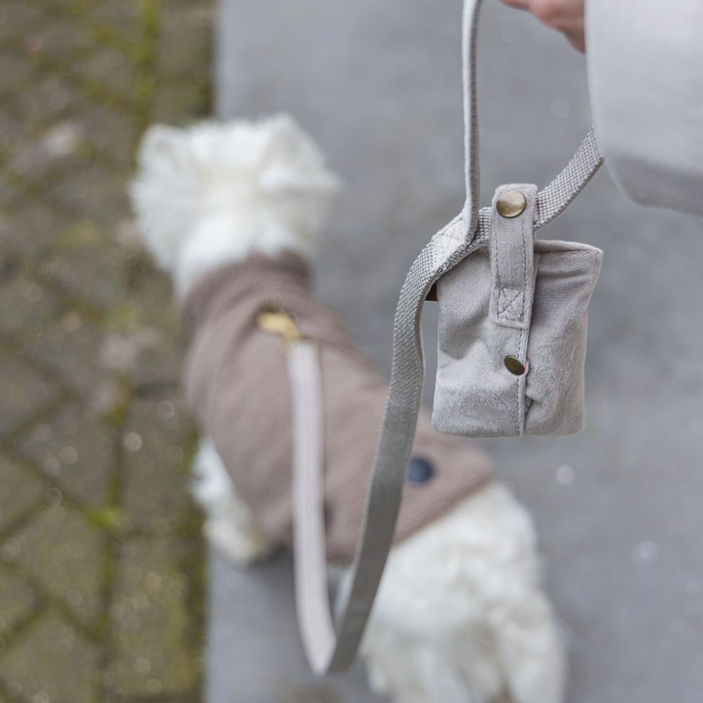 Designed by Lotte Leine VELURA 120 cm - XS/S/M/L - Samt Hundeleine Welpenleine