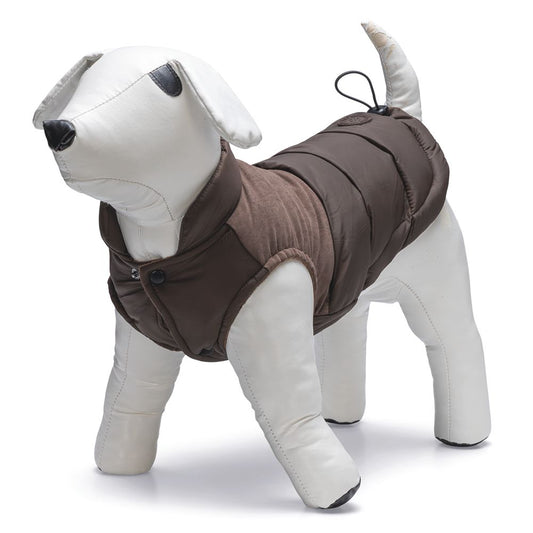 Beeztees Hundemantel WISTI - braun - Hundejacke Hundepullover Regenmantel