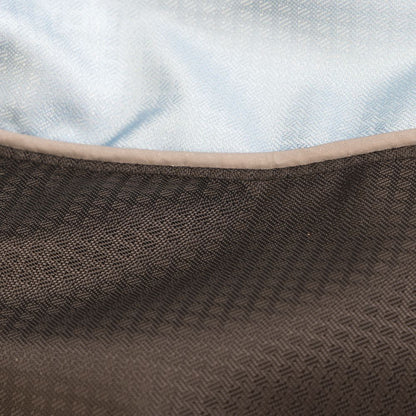 Beeztees Hundemantel SABY - schwarz/hellblau - Hundejacke Hundepullover Regenmantel
