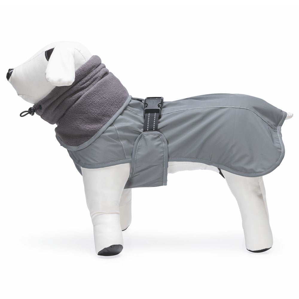 Beeztees Regenmantel CARO - reflektierend - Hundejacke Hundepullover Hundemantel