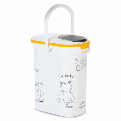 Curver Futterbox - 10 ltr / 4 kg - Snack Behälter Container Dose für Katzen