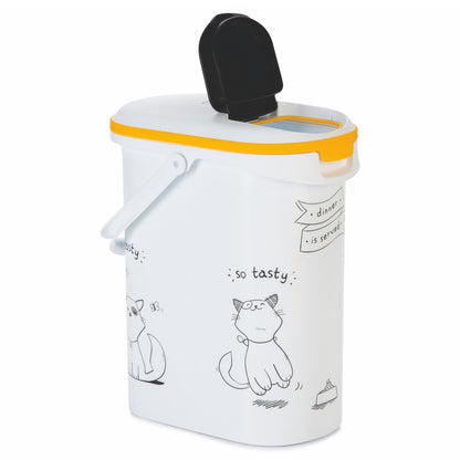 Curver Futterbox - 10 ltr / 4 kg - Snack Behälter Container Dose für Katzen