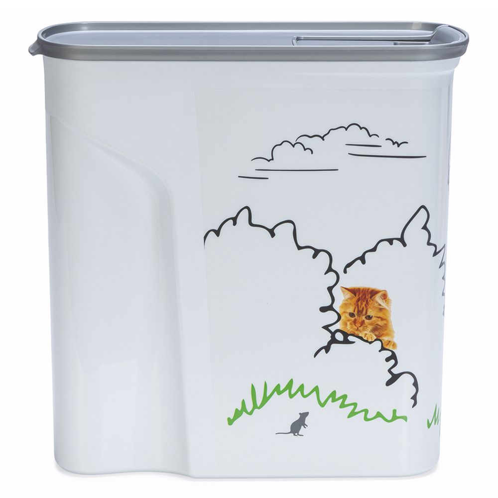 Curver Futterbox - 6 ltr / 2,5 kg - Snack Behälter Container Dose für Katzen