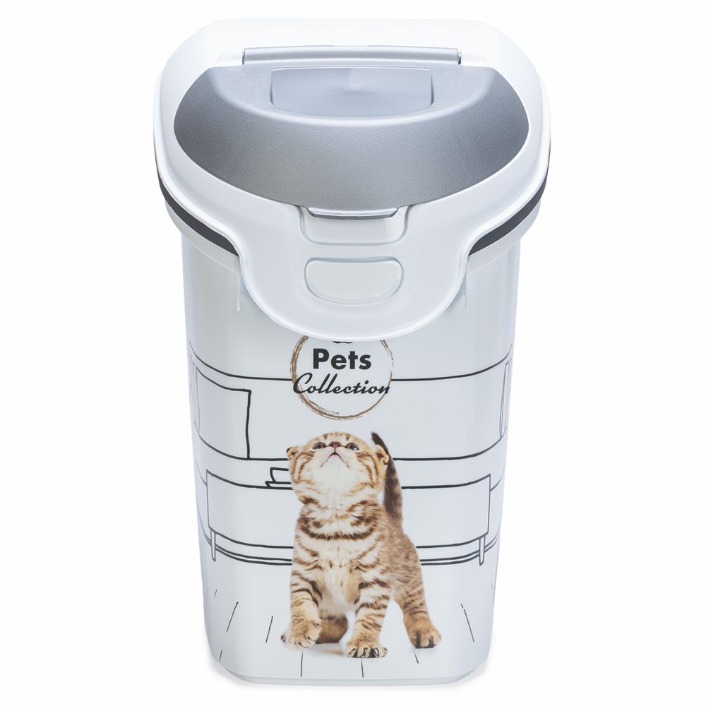 Curver Futterbox - 15 ltr / 6 kg - Snack Behälter Container Dose für Katzen
