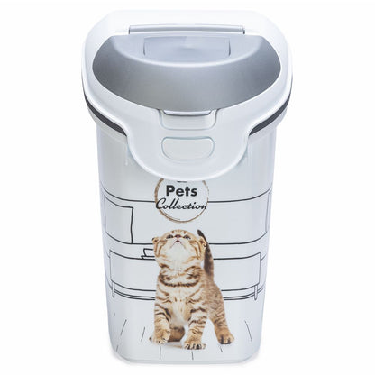 Curver Futterbox - 15 ltr / 6 kg - Snack Behälter Container Dose für Katzen
