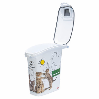 Curver Futterbox - 23 ltr / 10 kg - Snack Behälter Container Dose für Katzen