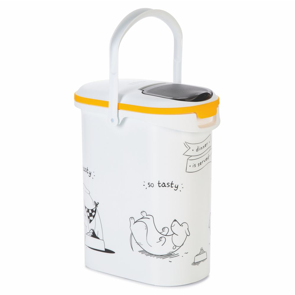 Curver Futterbox - 10 ltr / 4 kg - Snack Behälter Container Dose für Hunde