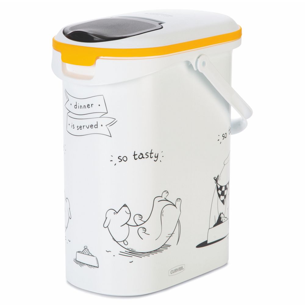 Curver Futterbox - 10 ltr / 4 kg - Snack Behälter Container Dose für Hunde