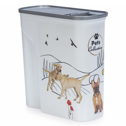 Curver Futterbox - 6 ltr / 2,5 kg - Snack Behälter Container Dose für Hunde