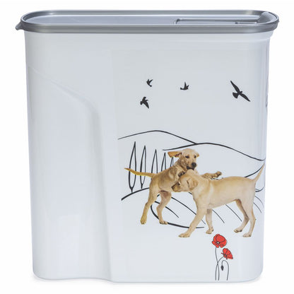 Curver Futterbox - 6 ltr / 2,5 kg - Snack Behälter Container Dose für Hunde