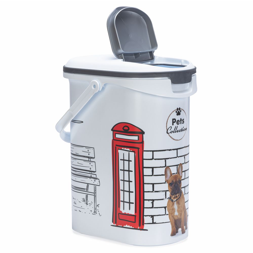 Curver Futterbox - 10 ltr / 4 kg - Snack Behälter Container Dose für Hunde