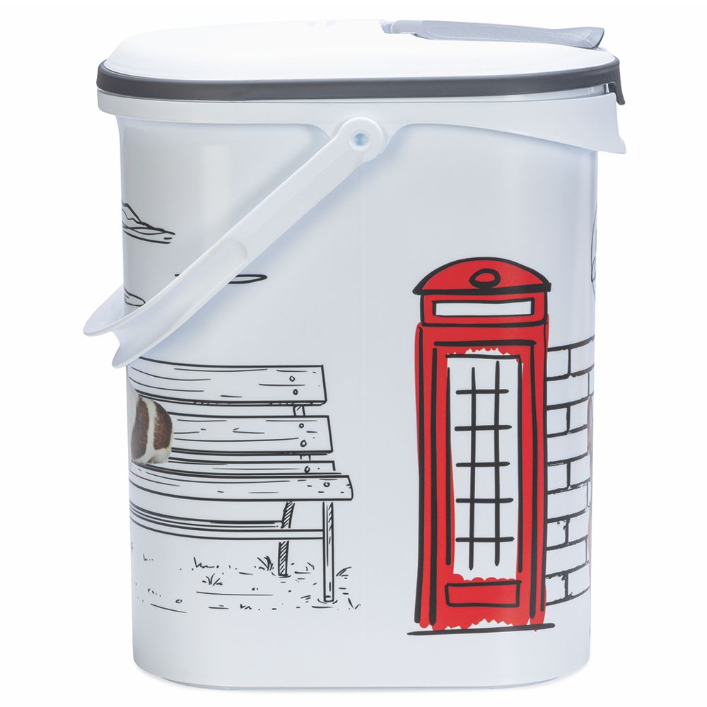 Curver Futterbox - 10 ltr / 4 kg - Snack Behälter Container Dose für Hunde