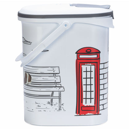 Curver Futterbox - 10 ltr / 4 kg - Snack Behälter Container Dose für Hunde
