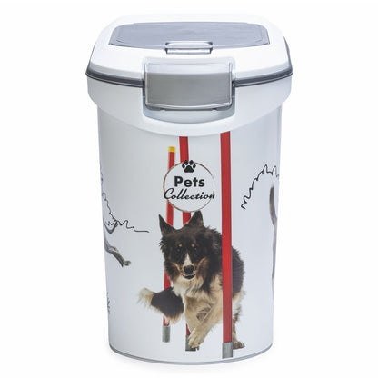 Curver Futterbox - 35 ltr / 12 kg - Snack Behälter Container Dose für Hunde