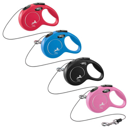 flexi CLASSIC - XS - Seil-Leine - 3 Meter - Hundeleine Roll-Leine Flexileine