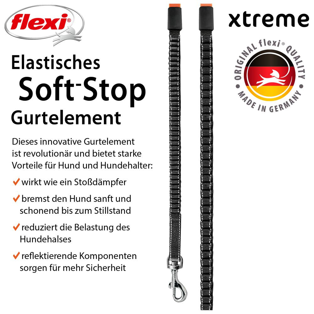 flexi XTREME XS/S/M/L - 3/5/8 m Gurt-Leine - Hundeleine Flexileine