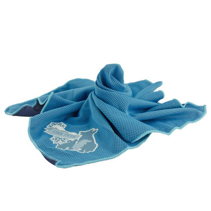 CoolPets Bandana Kühltuch - 3 Größen - Kühl-Halstuch - kühlendes Tuch für Hunde