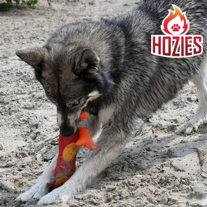 Hozies Apportierspielzeug  - Feuerwehrschlauch extra stark schwimmt mit Squeaker