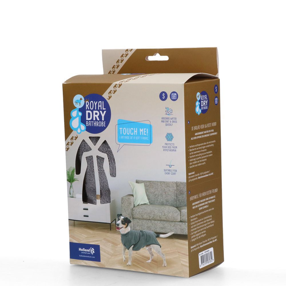 Royal Dry Hundebademantel - S