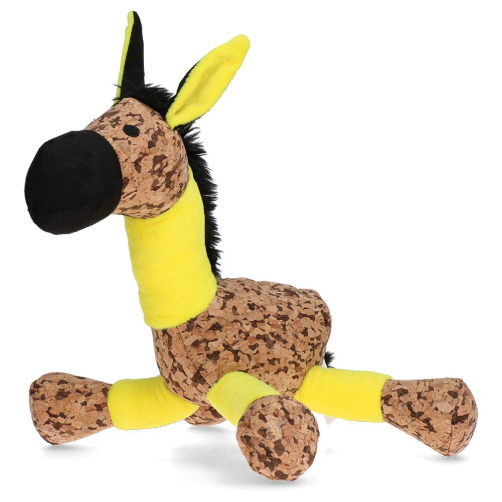 Retro Dog Donkey Hundespielzeug - Esel - Kuscheltier Plüschtier mit Quitscher