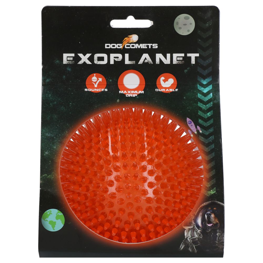 Dog Comets EXOPLANET Igelball - Apportierspielzeug - Wasserspielzeug - Squeaker