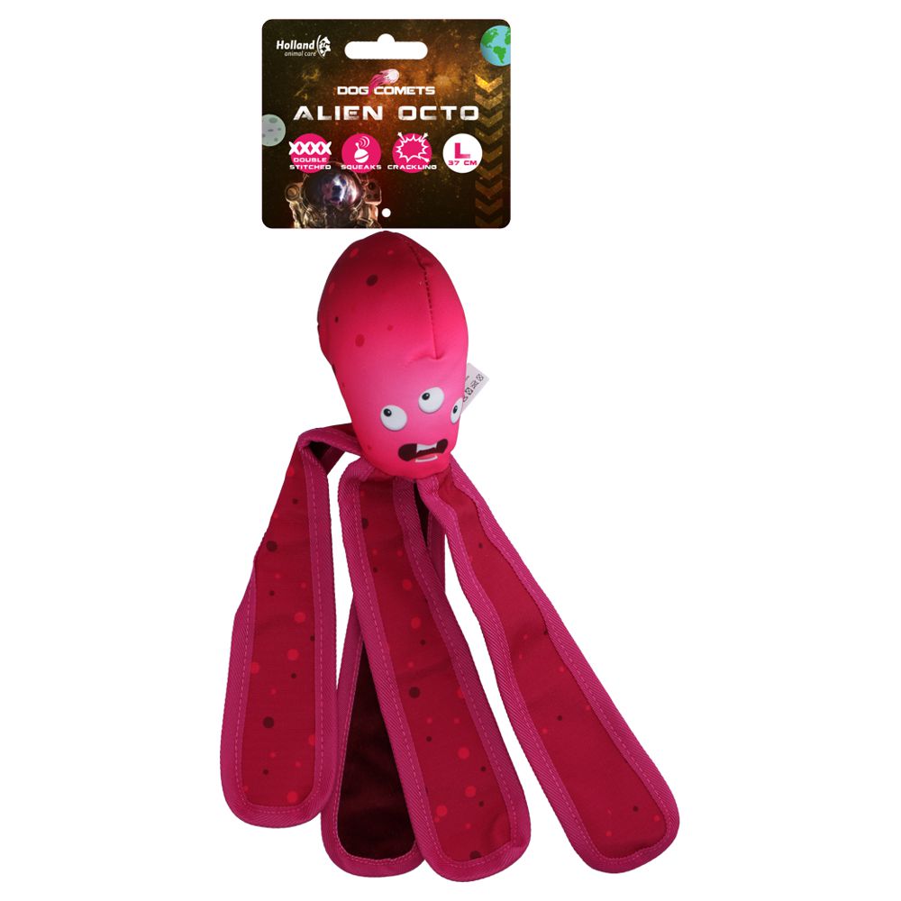Dog Comets ALIEN OCTO - Größe L - rosa