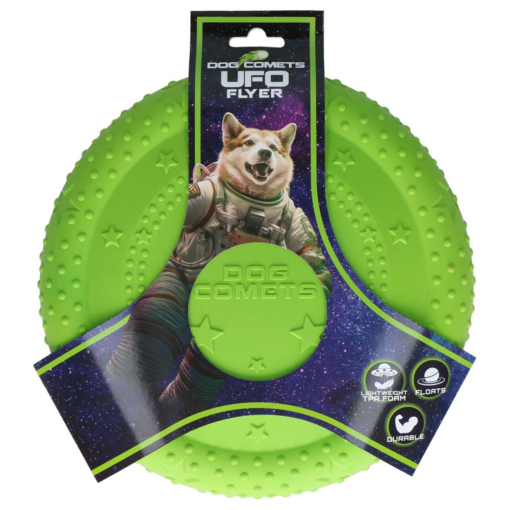 Dog Comets UFO FLYER - grün