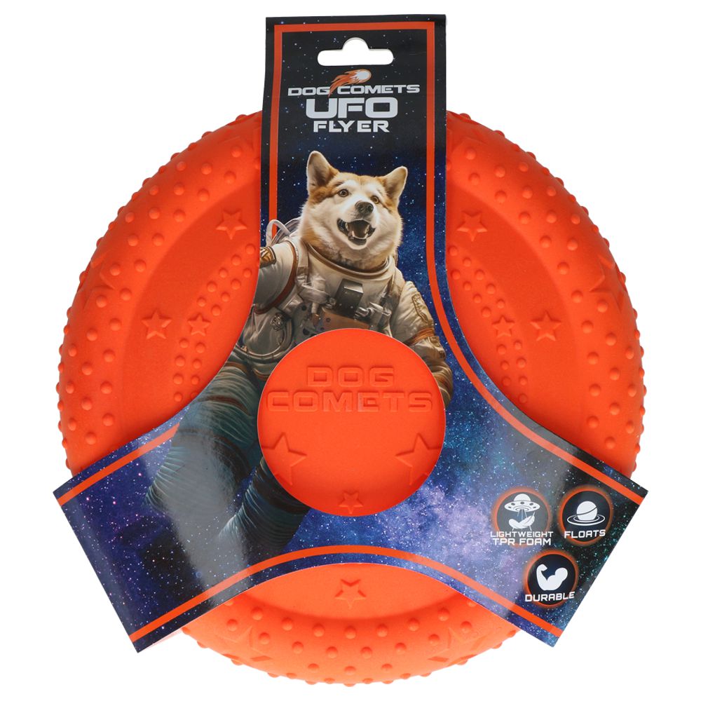Dog Comets UFO FLYER - orange
