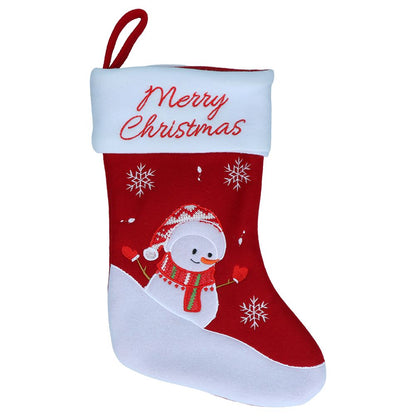 Weihnachtsstrumpf - Schneemann II