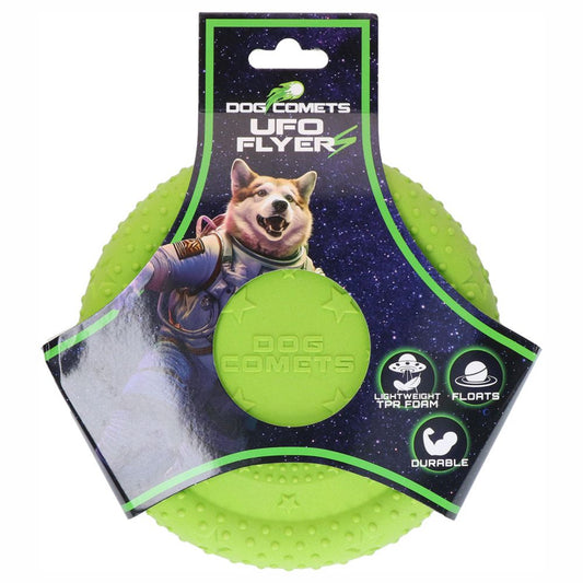 Dog Comets UFO FLYER - Wurfscheibe - Ø 16,5 cm - Apportierspielzeug - schwimmt