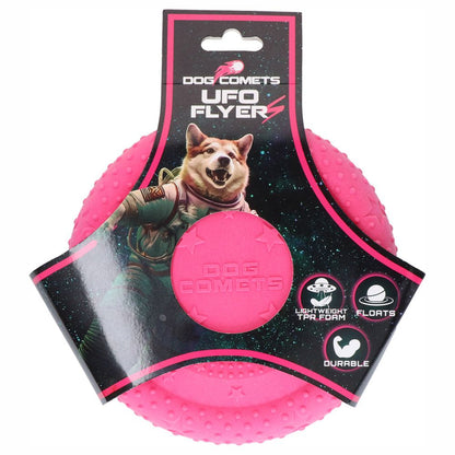 Dog Comets UFO FLYER - Wurfscheibe - Ø 16,5 cm - Apportierspielzeug - schwimmt