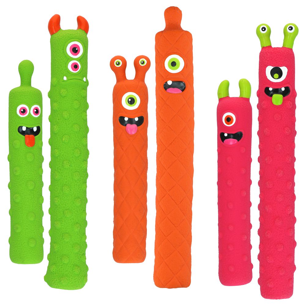 Dog Comets INVADERS - Latex - M/L - Apportierspielzeug - Stick - quietscht