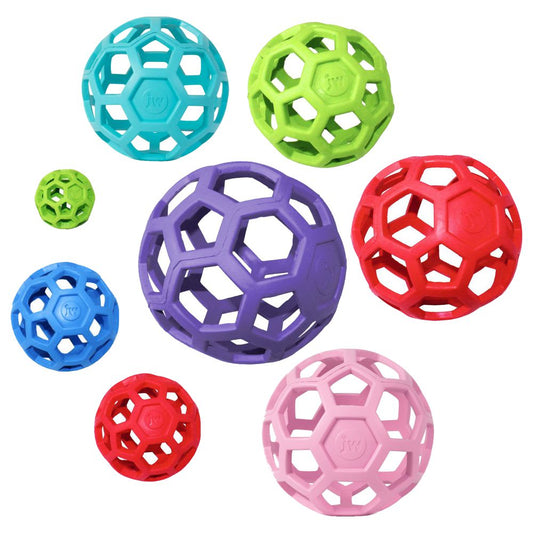 JW Hol-ee Roller Ball - Gitterball - Hundespiel Kauspielzeug Snackball Gummiball